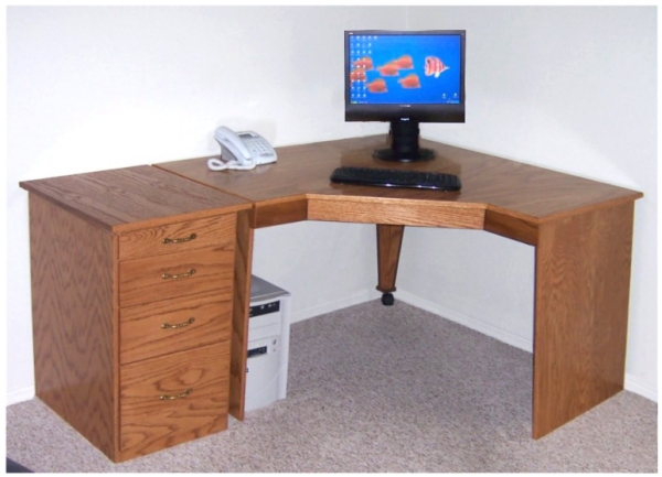Free Plans Build A Corner Desk, How To Build A Corner Desk With Drawers