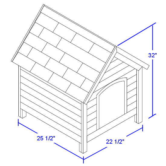 Doghouse Dimensions