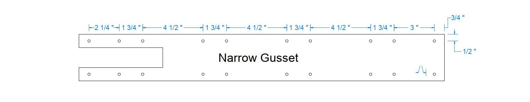 Drawings - Narrow Gussets 1