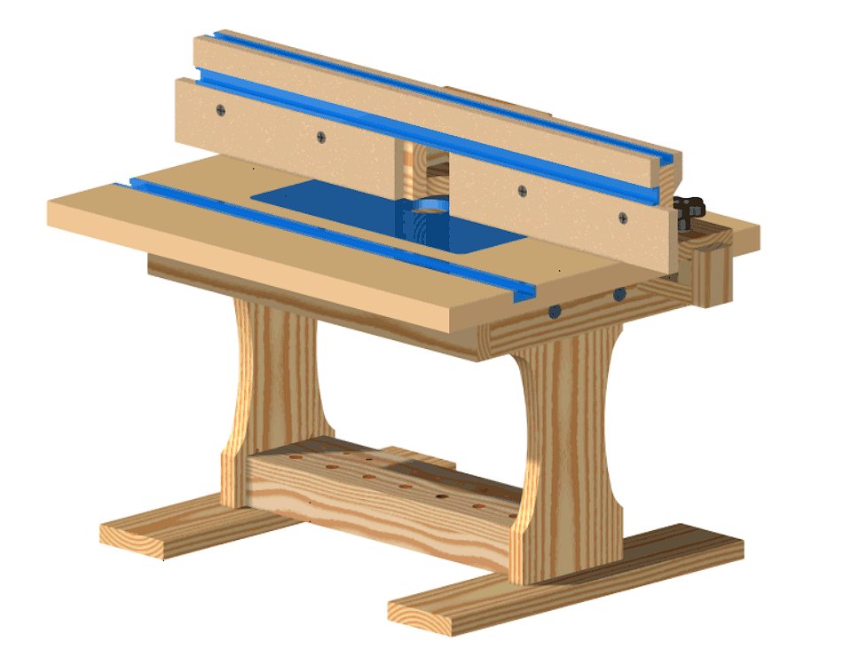 Basic Benchtop Router Table