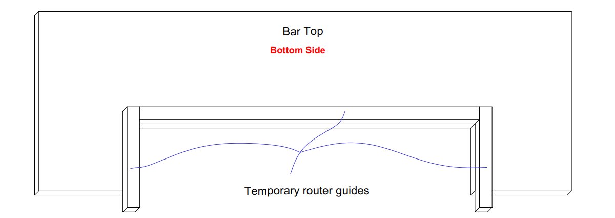 Parts Drawings - Attach Router Guides Strips