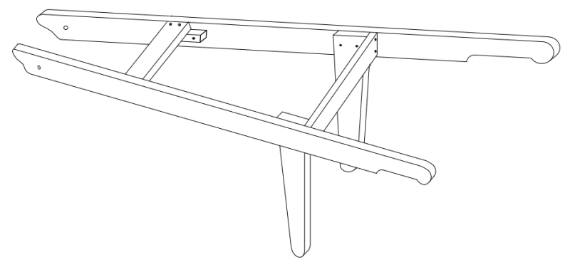 How to Assemble the Wheelbarrow Frame